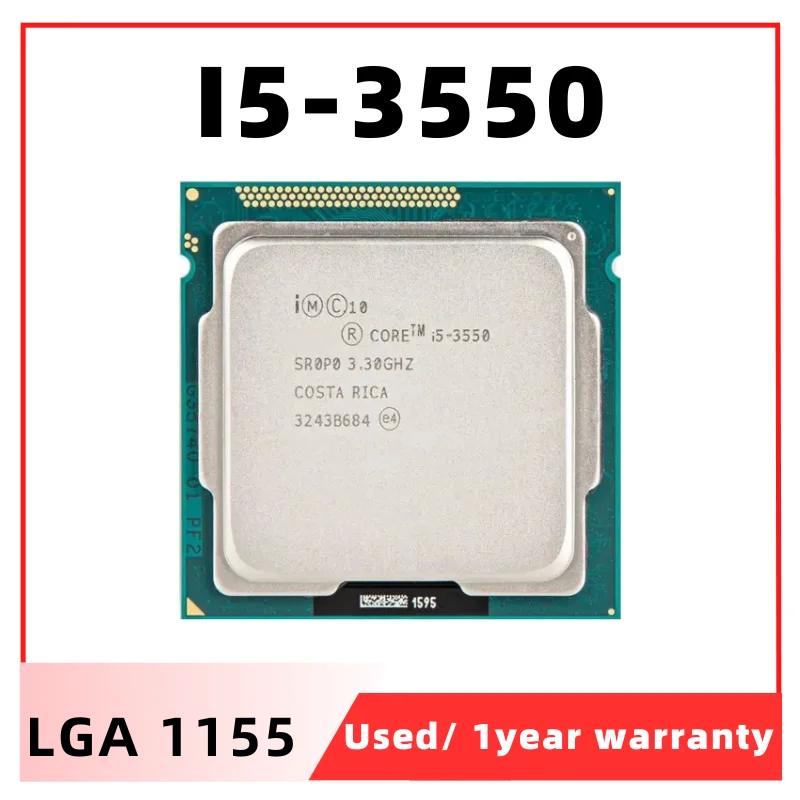 I5 3550 μ  ھ 3.3Ghz 77W , LGA 1155 ũž CPU